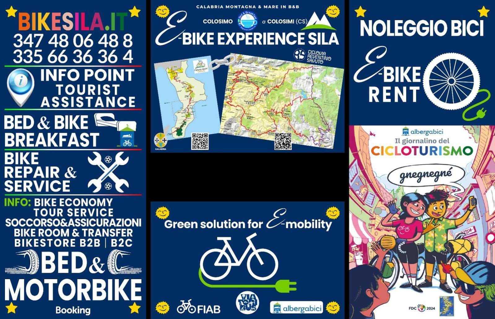 Montagna&Mare Calabria B&B Rent Ebike E Bed Motorbike Colosimi Екстер'єр фото